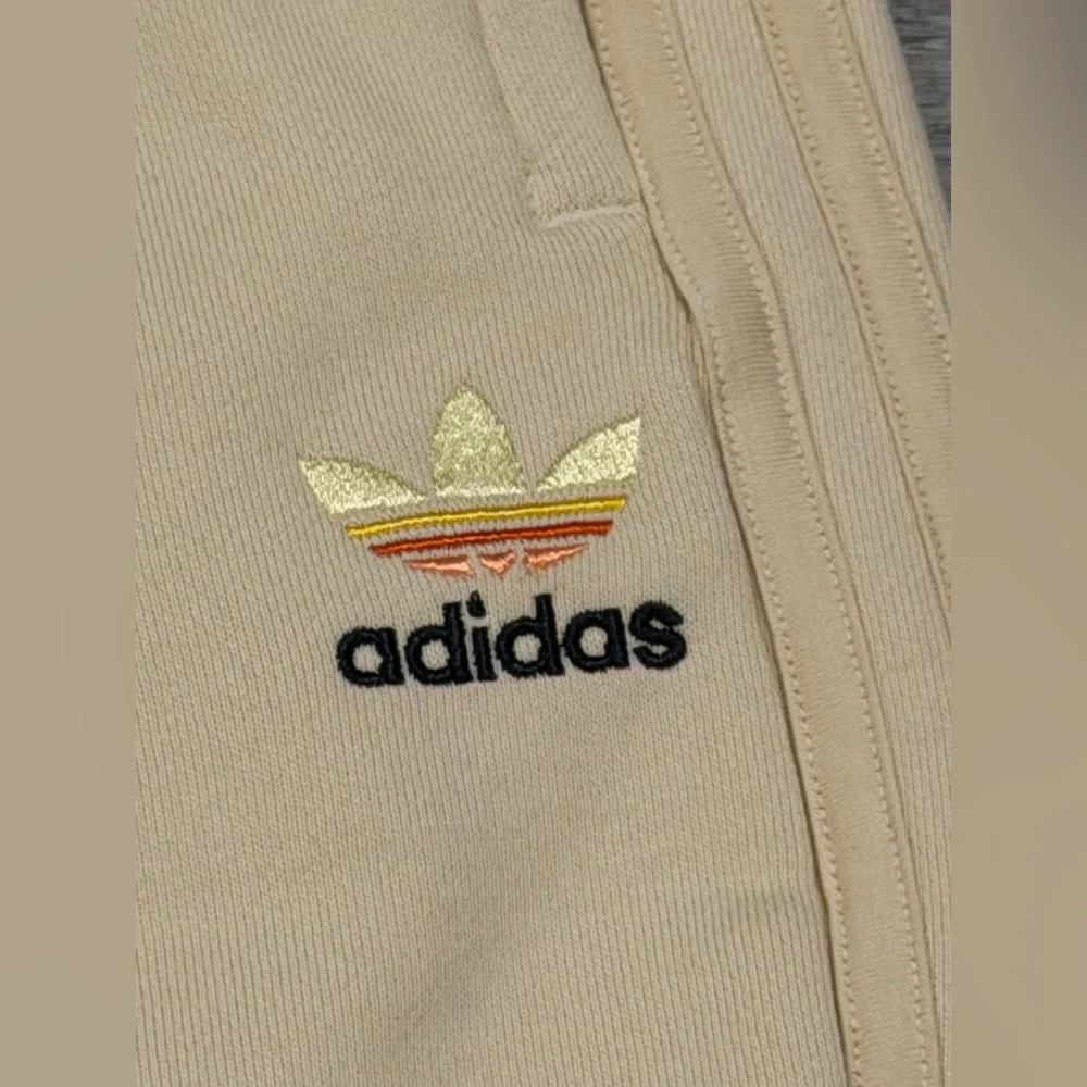 Adidas Beige Jogger Pants - Picture 7 of 10